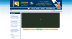 Desktop Screenshot of elecciones2010.unimagdalena.edu.co